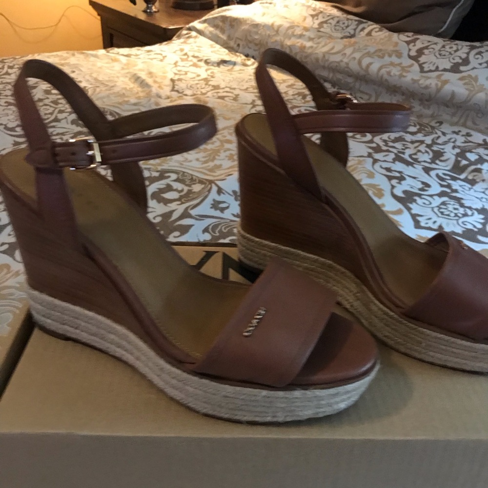 Beautiful Coach wedges like NEW condition